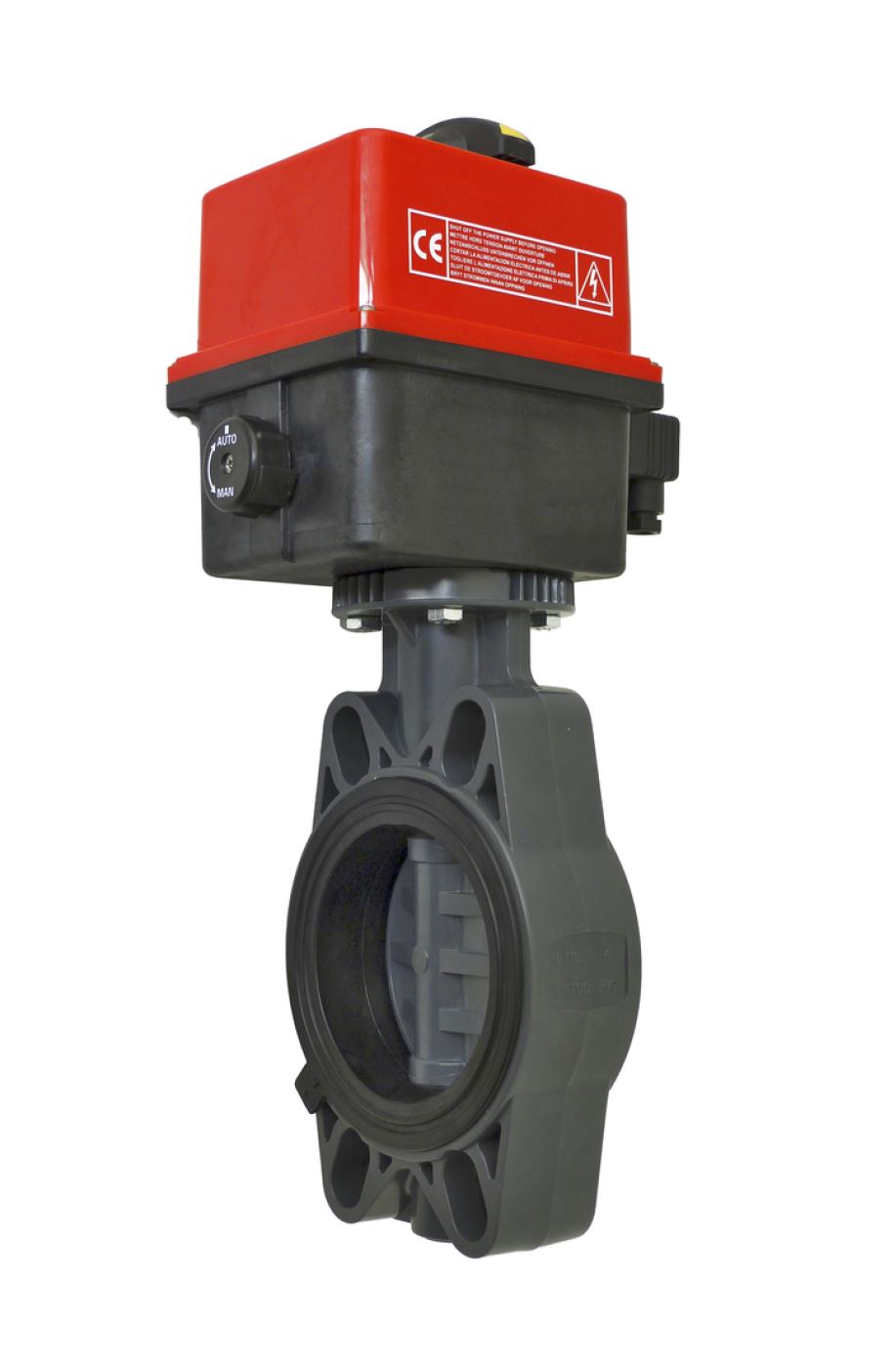 VEP FE-PVC Electrically actuated butterfly valves